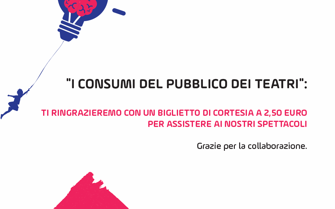 QUESTIONARIO. I consumi del pubblico dei Teatri